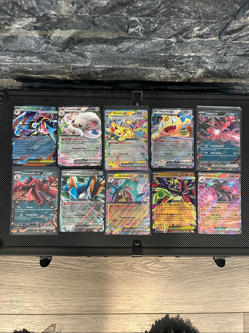 Pokemon TCG Lot 10 EX Rare Holo Cards from Random Sets M/NM